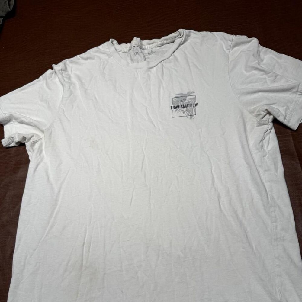 Travismathew Men's White T-shirt